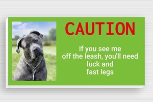 Design Your Own Signs - Foam PVC - custom - glue - en-uk-dog-sign-004-3-1748953588261