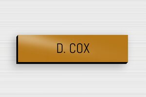 PVC Doorbell Signs - Engraved PVC - or-noir - glue - en-uk-door-sign-pvc-001-5-1748962322345