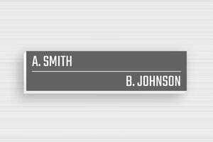 Doorbell Signs - Engraved PVC - gris-souris-blanc - glue - en-uk-door-sign-pvc-003-3-1748963916520 Doorbell Signs - Engraved PVC - gris-souris-blanc - glue - en-uk-door-sign-pvc-003-3-1748963916520