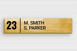 Doorbell Signs for Two Names - Engraved brass - poli-noir - none - en-uk-door-sign-two-names-001-1-1748955101866