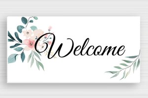 Front Door Signs - Welcome Door Sign with Floral Pattern - custom - glue - en-uk-door-sign-welcome-004-1-1748952589024 Front Door Signs - Welcome Door Sign with Floral Pattern - custom - glue - en-uk-door-sign-welcome-004-1-1748952589024