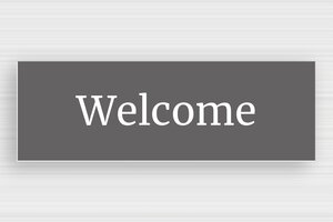 Front Door Signs - PVC Door Sign 'Welcome' - gris-souris-blanc - glue - en-uk-door-welcome-sign-003-1-1748952510594 Front Door Signs - PVC Door Sign 'Welcome' - gris-souris-blanc - glue - en-uk-door-welcome-sign-003-1-1748952510594