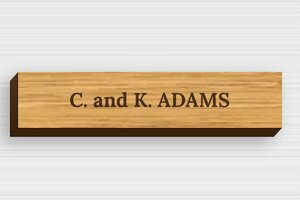 Wooden Doorbell Signs - Engraved Wood - bambou - none - en-uk-doorbell-sign-wood-001-3-1748954668728