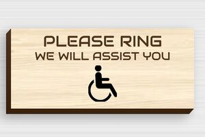 Wooden Doorbell Signs - Printed Wood - erable - none - en-uk-doorbell-sign-wood-004-3-1748954786005