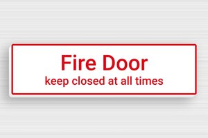 Fire Safety Signs - Foam PVC - custom - glue - en-uk-fire-protection-sign-001-1-1748956164057
