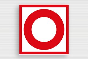 Fire Safety Signs - Foam PVC - custom - glue - en-uk-fire-protection-sign-002-1-1748956177264