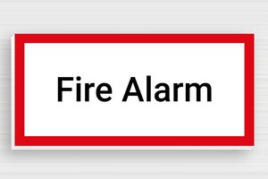 Fire Safety Signs - Foam PVC - custom - glue - en-uk-fire-protection-sign-004-1-1748956200860