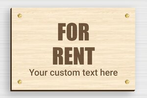 To Let Signs - Engraved Wood - erable - screws - en-uk-for-rent-sign-003-4-1748955457044