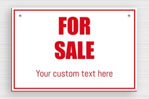 For Sale Signs - Engraved PVC - blanc-rouge - holes-only - en-uk-for-sale-sign-002-3-1748955256422