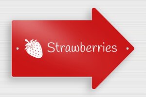 Garden Signs - Printed Aluminium - rouge-blanc - screws - en-uk-garden-sign-012-1-1748951771942