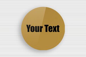 Round Signs - Engraved Plexiglass - or-fonce-noir - none - en-uk-gold-color-sign-001-4-1748958470684
