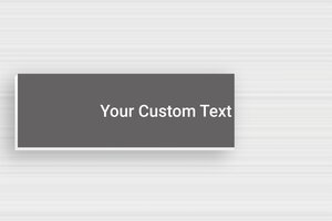 Grey Signs - Engraved PVC - gris-souris-blanc - none - en-uk-gray-color-sign-001-1-1748958549181