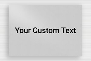 Grey Signs - Printed Aluminium - anodise-noir - none - en-uk-gray-color-sign-001-5-1748958562468