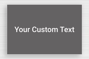 Grey Signs - Engraved PVC - gris-souris-blanc - none - en-uk-gray-color-sign-002-3-1748958577206