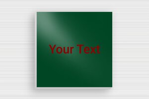 Green Signs - Printed Aluminium - vert-blanc - none - en-uk-green-color-sign-003-2-1748958696837