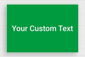 Green Signs - Engraved PVC - vert-blanc - none - en-uk-green-color-sign-003-4-1748958704281