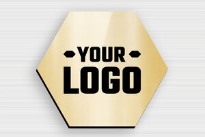 Hexagonal Signs - Engraved PVC - or-brillant-noir - glue - en-uk-hexagonal-sign-003-3-1748959200915