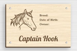 Stable Signs - Engraved Wood - erable - screws - en-uk-horse-stable-name-sign-002-4-1748948879422 Stable Signs - Engraved Wood - erable - screws - en-uk-horse-stable-name-sign-002-4-1748948879422