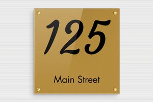 Acrylic Door Signs - Engraved Plexiglass - or-fonce-noir - screws - en-uk-house-address-sign-007-1-1748951562274 Acrylic Door Signs - Engraved Plexiglass - or-fonce-noir - screws - en-uk-house-address-sign-007-1-1748951562274
