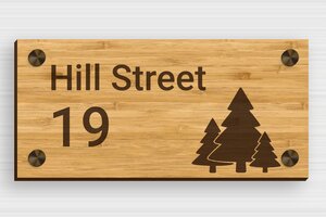 Wood Signs - Engraved Wood - bambou - screws-caps - en-uk-house-address-sign-015-1-1748951607377 Wood Signs - Engraved Wood - bambou - screws-caps - en-uk-house-address-sign-015-1-1748951607377