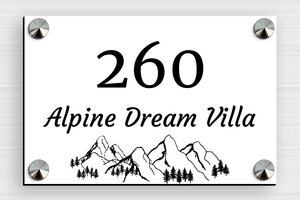 Address Signs - Engraved PVC - blanc-noir - screws-caps - en-uk-house-address-sign-020-1-1748951571526 Address Signs - Engraved PVC - blanc-noir - screws-caps - en-uk-house-address-sign-020-1-1748951571526