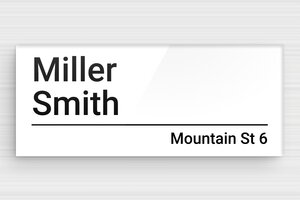 Acrylic Signs - Engraved Plexiglass - blanc-noir - glue - en-uk-house-door-sign-acrylic-006-3-1748963173343 Acrylic Signs - Engraved Plexiglass - blanc-noir - glue - en-uk-house-door-sign-acrylic-006-3-1748963173343