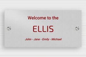 Aluminium Signs - Printed Aluminium - anodise-noir - screws-caps - en-uk-house-door-sign-aluminum-003-3-1748960964153