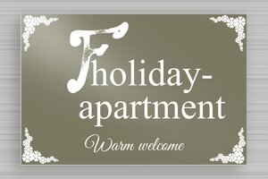 Aluminium Door Signs - Engraved Aluminium - bronze-blanc - none - en-uk-house-door-sign-aluminum-004-3-1748960996251