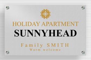 Aluminium Door Signs - Printed Aluminium - anodise-noir - screws-spacer - en-uk-house-door-sign-aluminum-004-4-1748961004563