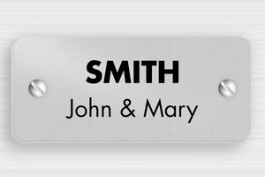 Front Door Name Plates - Engraved Aluminium - anodise-noir - screws - en-uk-house-door-sign-aluminum-011-3-1748963091088