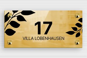 Brass Door Signs - Printed brass - poli-noir - screws-caps - en-uk-house-door-sign-brass-002-4-1748961135353