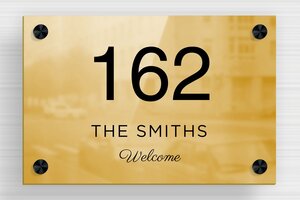 Brass Door Signs - Printed brass - poli-noir - screws-spacer - en-uk-house-door-sign-brass-003-2-1748961152750