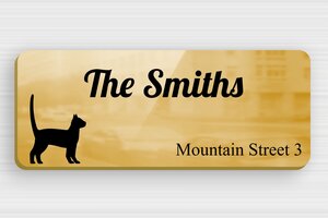 Front Door Name Plates - Printed brass - poli-noir - glue - en-uk-house-door-sign-brass-010-3-1748963157035