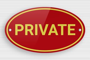 Acrylic Door Signs - Oval Sign 'Private Property' - rouge-jaune - screws - en-uk-house-door-sign-plexiglass-002-4-1748961214772 Acrylic Door Signs - Oval Sign 'Private Property' - rouge-jaune - screws - en-uk-house-door-sign-plexiglass-002-4-1748961214772
