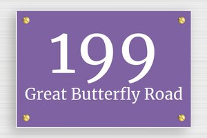 PVC Door Signs - Engraved PVC - mauve-blanc - screws - en-uk-house-door-sign-pvc-003-5-1748961337123 PVC Door Signs - Engraved PVC - mauve-blanc - screws - en-uk-house-door-sign-pvc-003-5-1748961337123