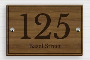 Wood House Number Signs - Engraved Wood - noyer - screws-caps - en-uk-house-number-sign-wood-004-2-1748960855916