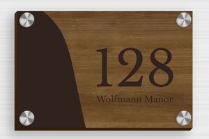 Wood House Number Signs - Printed Wood - noyer - screws-caps - en-uk-house-number-sign-wood-005-1-1748960875302