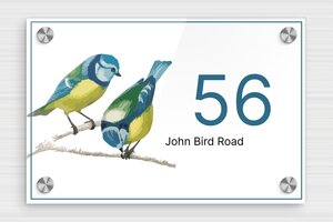 Pet Signs - Printed Plexiglass - custom - screws-caps - en-uk-house-sign-animal-013-1-1748951981145