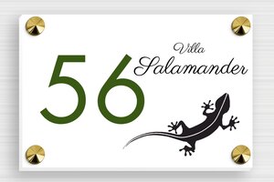 Pet Signs - Foam PVC - custom - screws-caps - en-uk-house-sign-animal-022-1-1748951995342