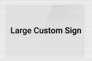 Signs by Size - Transparent Plexiglass - transparent - none - en-uk-large-sign-003-2-1748959526606