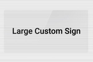 Signs by Shape - Transparent Plexiglass - transparent - none - en-uk-large-sign-004-3-1748959548807