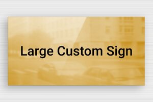 Signs by Shape - Printed brass - poli-noir - none - en-uk-large-sign-004-5-1748959556555