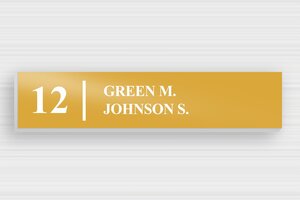 Post Box Signs - Printed Aluminium - or-blanc - glue - en-uk-mailbox-sign-003-6-1748956257573