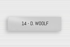 Aluminium Signs - Printed Aluminium - anodise-noir - glue - en-uk-mailbox-sign-aluminum-004-2-1748959948006