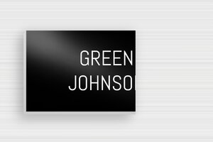 Aluminium Doorbell Signs - Printed Aluminium - noir-blanc - glue - en-uk-mailbox-sign-aluminum-015-13-1748962033467 Aluminium Doorbell Signs - Printed Aluminium - noir-blanc - glue - en-uk-mailbox-sign-aluminum-015-13-1748962033467