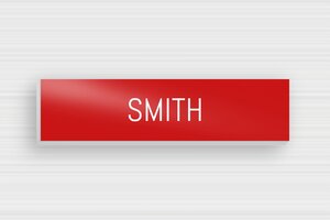 Aluminium Doorbell Signs - Printed Aluminium - rouge-blanc - glue - en-uk-mailbox-sign-aluminum-015-21-1748962084105 Aluminium Doorbell Signs - Printed Aluminium - rouge-blanc - glue - en-uk-mailbox-sign-aluminum-015-21-1748962084105