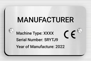 Marking Signs - Engraved PVC - gris-brillant-noir - screws - en-uk-manufacturer-sign-industry-003-0-1748946331961 Marking Signs - Engraved PVC - gris-brillant-noir - screws - en-uk-manufacturer-sign-industry-003-0-1748946331961