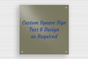 Aluminium Signs - Printed Aluminium - taupe-blanc - holes-only - en-uk-material-aluminum-sign-001-5-1748961573624