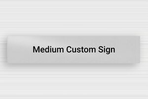 Aluminium Signs - Printed Aluminium - anodise-noir - none - en-uk-medium-sign-001-4-1748959728008