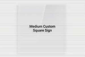 Signs by Size - Transparent Plexiglass - transparent - none - en-uk-medium-sign-004-1-1748959782908